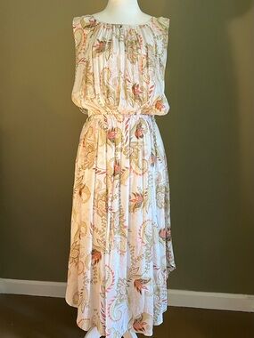j jill embroidered denim dress Selenda Jean Dress main image 1